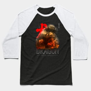 Raging smoke dragon Baseball T-Shirt